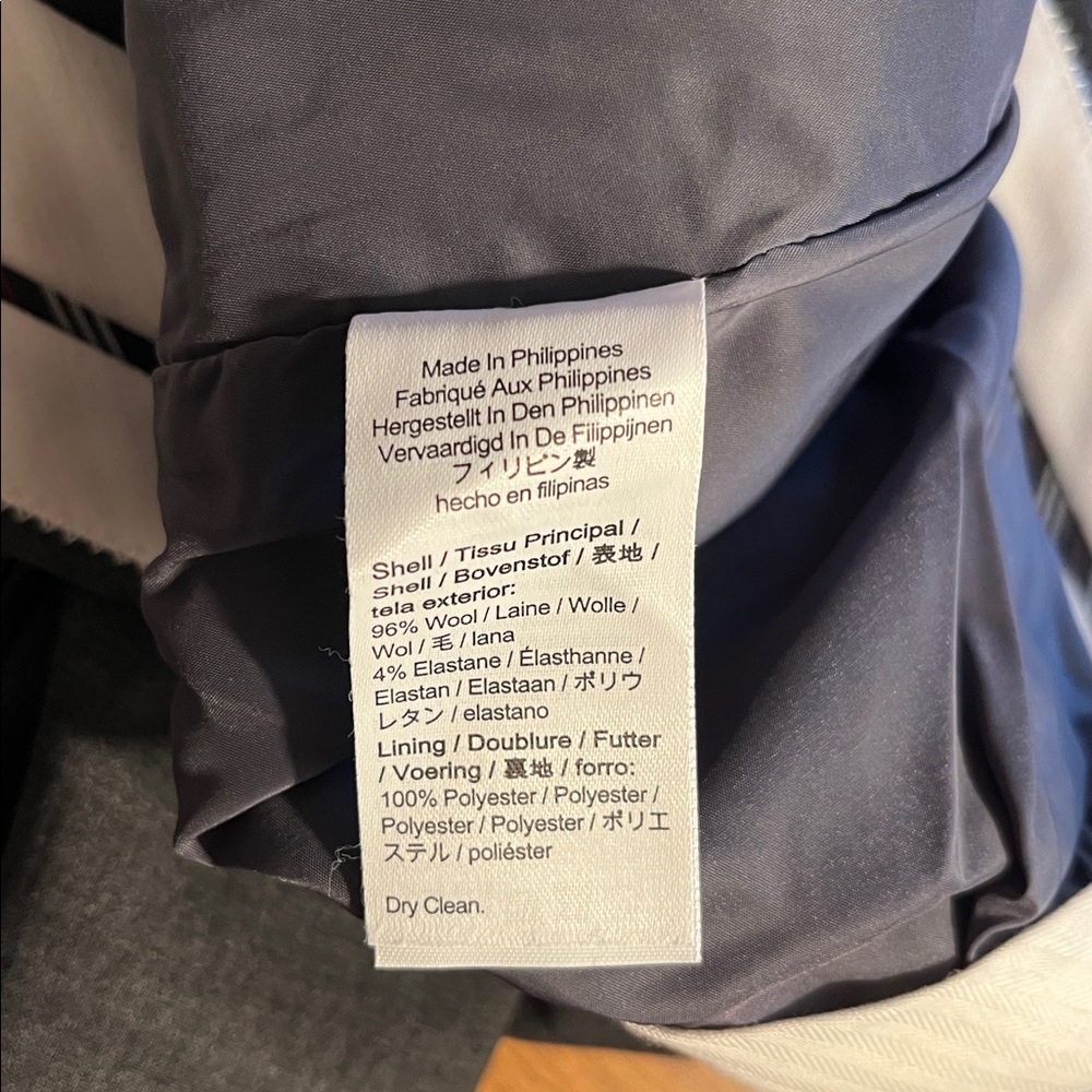 J.Crew | Cameron slim crop pant in Italian stretch wool | Heather Coal | Size 4 - Picture 12 of 13
